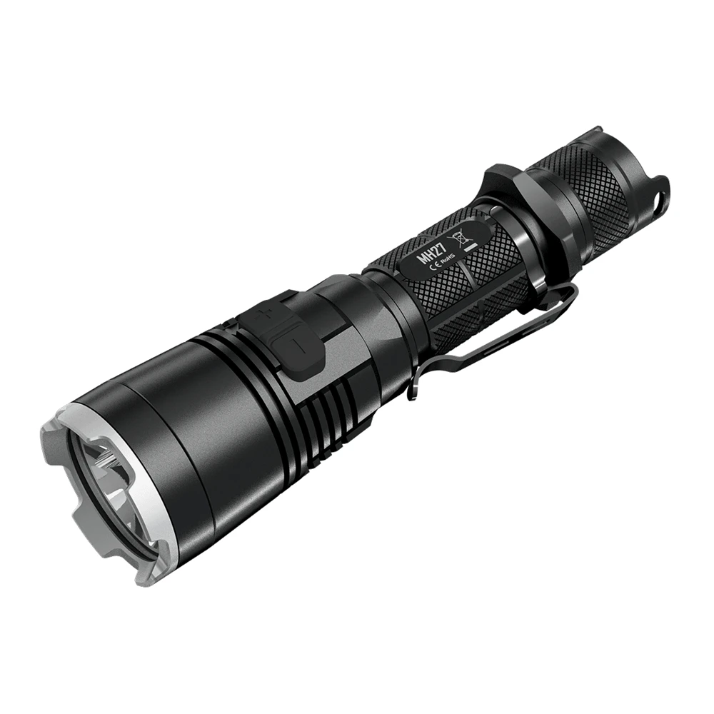 

Nitecore MH27 1000LM 7 modes Multitask Tactical XP-L HI V3 led Flashlight lamp light 18650 torch+holster+cable+o-rings+clip