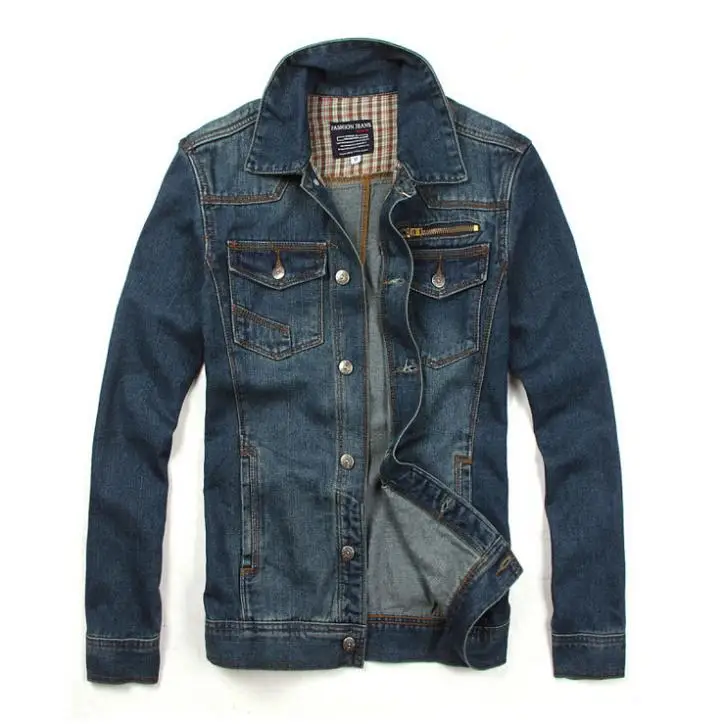 Pria Jeans Jaket Coats 2017 Baru 
