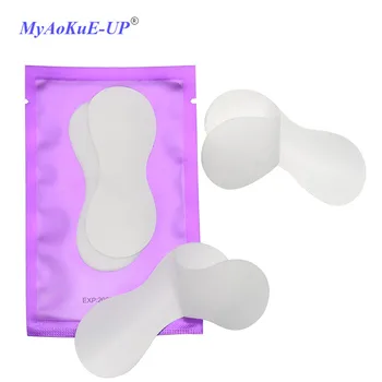 

50 Pairs/lot False Eyelash Under Eyes Pads Hydrogel Patches For Eyelash Extensions Grafted Lashes Make Up Tools Eyelashes Pads
