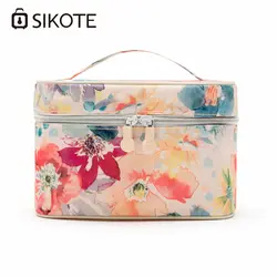 SIKOTE модные косметичка для женщин непромокаемые портативный Travel Organizer посылка чехол полиэстер для ванной стирка макияж