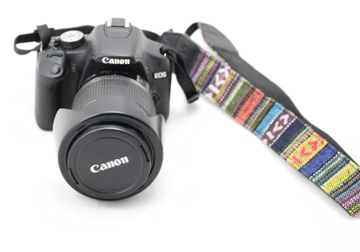 Наплечный шейный ремешок в стиле ретро для камеры Canon Nikon 6D 5diii 7D 60D 70D 80D 100D 1200D 600D 650D