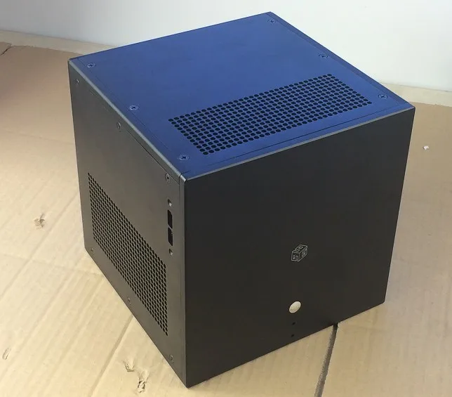 Усилитель шасси SFX ITX алюминиевый корпус (239*230*245 мм) amp Чехол DIY box|Усилители