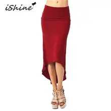 Европейские и американские Стиль осень-зима Новое поступление Для женщин пикантные вечерние Махаон Bodycon Повседневное до середины икры юбка