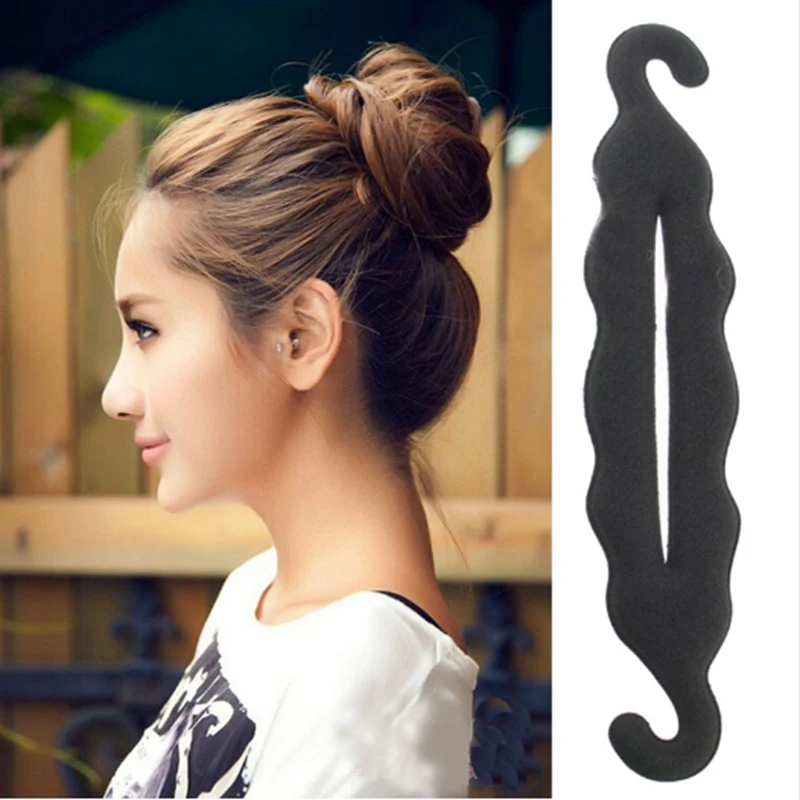 

Magic Hair Styling Twist Styling Bun Hairpins Hairdisk Meatball Head Rubber Clip Hair Accessories For Women Hair Braiding Tool