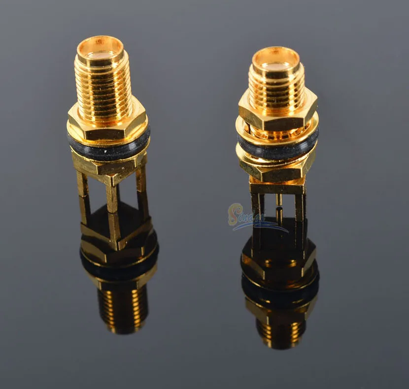 Sindax Edge Mount печатная плата Тип KE коаксиальный разъем SMA Female позолоченный медный