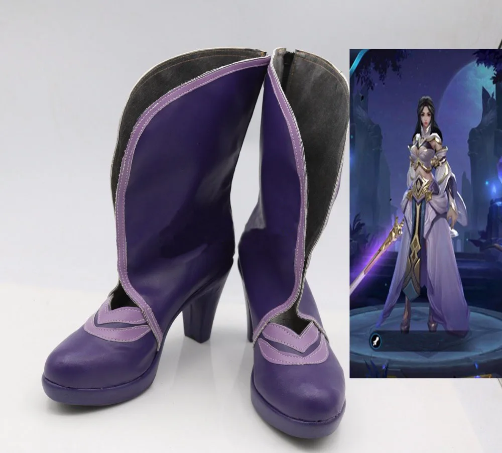 

New Lu Na boots Cosplay Shoes Game Tailor Made