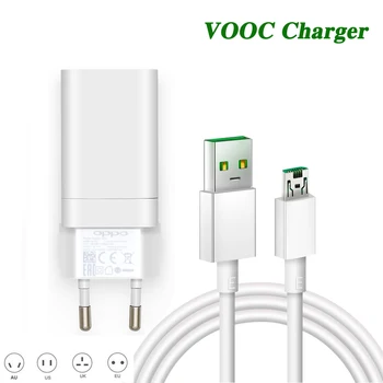 

5V 4A Fast VOOC charger For oppo R9 R9S R11 R11S R15 R15S PLUS Mobile phone VOOC charger cable