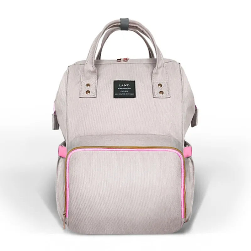 LAND Maternity Diaper Bag Mommy font b Baby b font Nappy Bag mochilas Large Capacity Backpack
