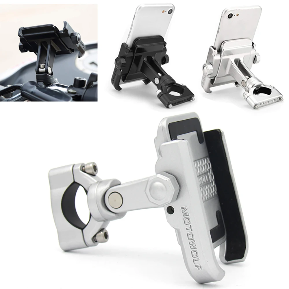 

For BMW r1200gs lc R1200 GS R 1200GS R NINE T 13-17 R NINET Universal Mobile Phone Holder Motorcycle Bicycle Stand Rotatable