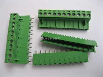 

Type Green 11 way/pin 5.08mm Screw Terminal Block Connector 50 Pcs Per Lot HOT Sale