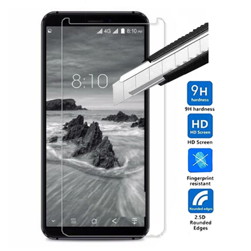 2 шт закаленное стекло для BLACKVIEW S6 защитная пленка Взрывозащищенная телефона