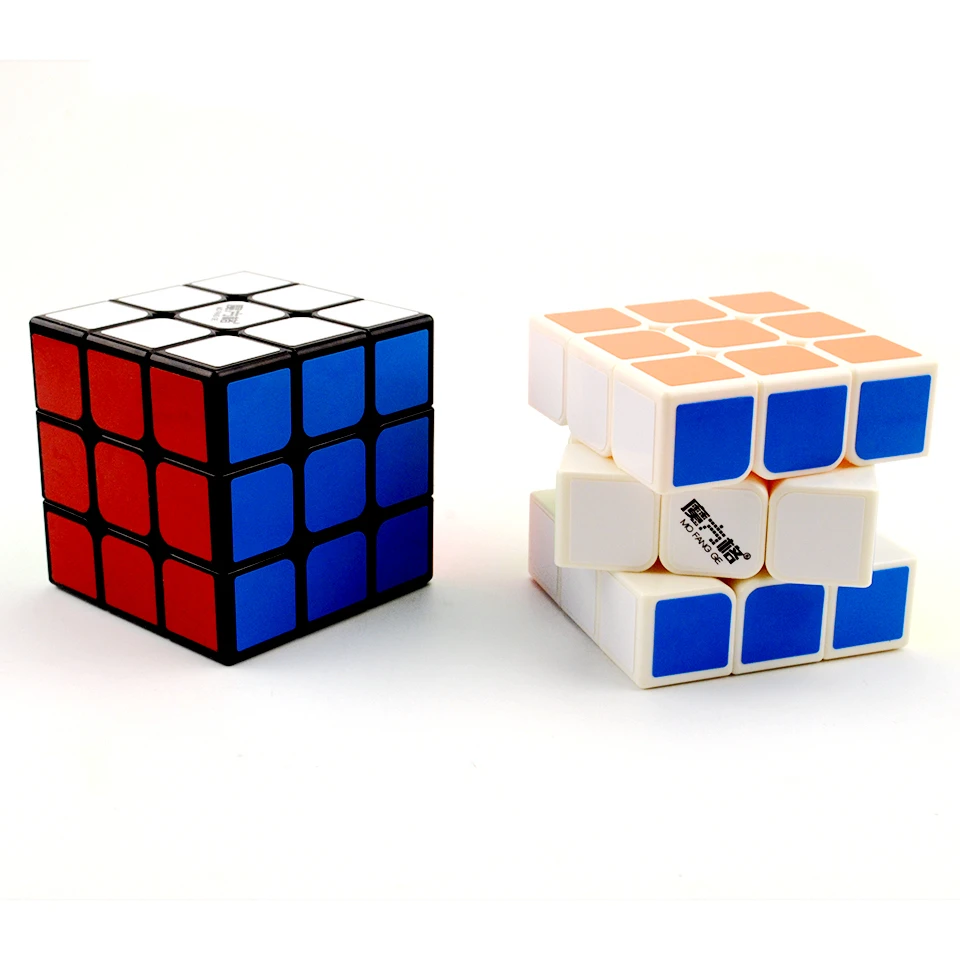 3x3x3 Magic Cube Profissional конкурс скорость Neo Cubo Magico Rubiksed ПВХ наклейки Головоломка Куб Прохладный игрушечные лошадки для детей и взрослых