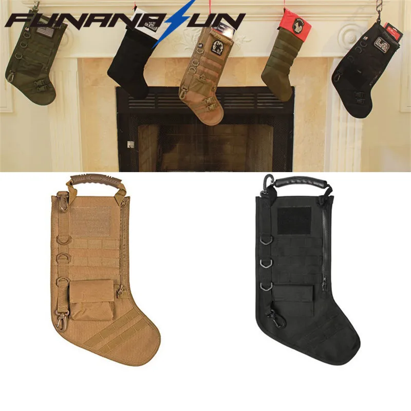 

Tactical Molle Christmas Stocking Bag Military Ammo Bullet Pouch Dump Drop Magazine Storage Bag