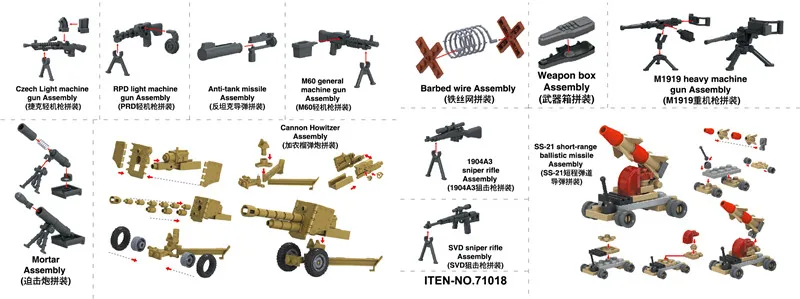 Oenux Новое поступление WW2 советская армия против армии Ближнего Востока военный строительный блок игрушка Военные солдаты фигурка строительные кирпичные игрушки