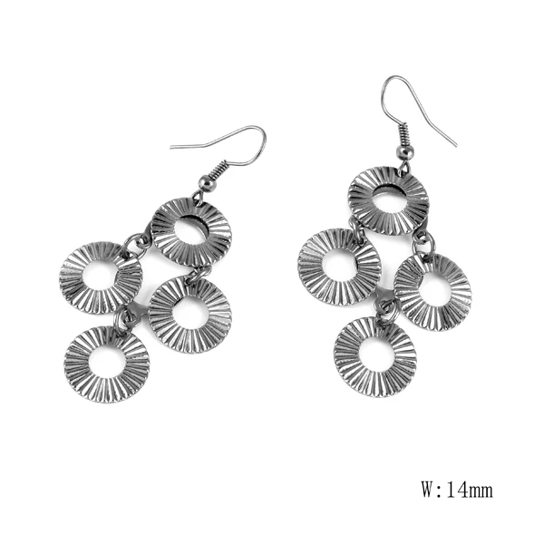 

CH-472 The latest luxurious carved ear nails with European and American style are the best jewelry gifts for lady party