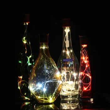 

YIYANG Magic Color Cap Shaped LED Lamp Night Light Silicone Cap Light Creative Romantic LED Bottle Atmosphere Cap String Lights