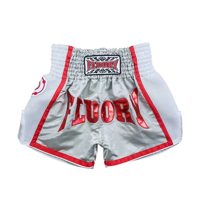 5 цветов детские шорты fluory muay thai для тренировок и соревнований mma