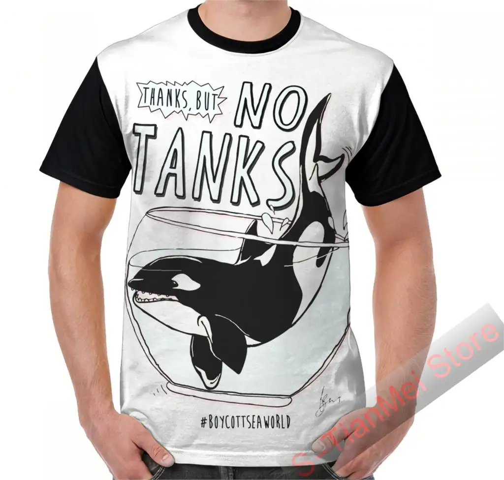 Verão gráfico t camisa masculina topos camisetas seaworld impresso feminino engraçado camiseta de manga curta casual tshirts