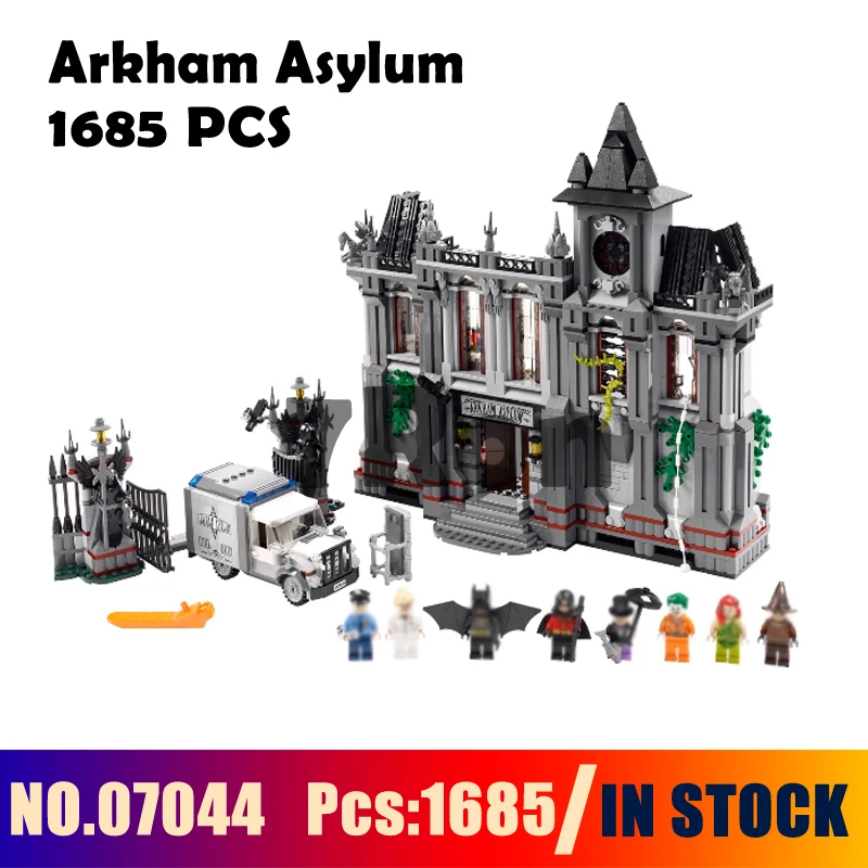 

Compatible With lego Batman Blocks 10937 Model building toys hobbies 07044 Arkham Asylum Educational DIY Bricks