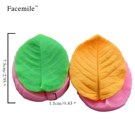 Facemile 22 шт. силиконовая лепестковая форма для цветов помадки шоколадной жвачки