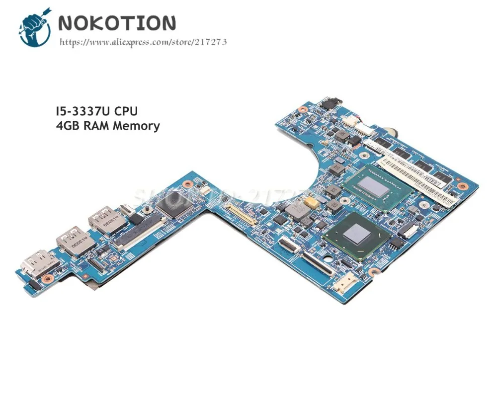 NOKOTION NBM1011009 NB. M1011.009 48.4TH03. 021 для Acer Aspire S3 391 материнская плата ноутбука HM76 SR0XL I5 3337U 4