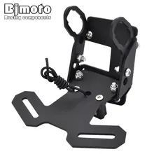 Мотокросс для Kawasaki Z900 Z 900 Мотоцикл с ЧПУ крыло Eliminator Holderframe номерной знак держатель кронштейн Свет