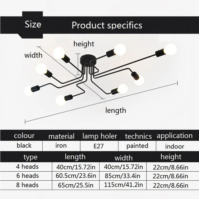 LED żyrandol oświetlenie oprawy Lustre Vintage Lampa LED Industrial Kitchen salon Black Avize Nowoczesna Lampa nocna Plafonnier tanie tanio Butelive CCC CE EMC FCC LVD Żelaza Żarówki LED Nowoczesne od 6 lat Przełącznik pokrętła Brak Shadeless Montaż Semiflush LED żyrandol oświetlenie oprawy Lustre Vintage Lampa LED Industrial Kitchen salon Black Avize Nowoczesna Lampa nocna Plafonnier tanie tanio Butelive CCC CE EMC FCC LVD Żelaza Żarówki LED Nowoczesne od 6 lat Przełącznik pokrętła Brak Shadeless Montaż Semiflush