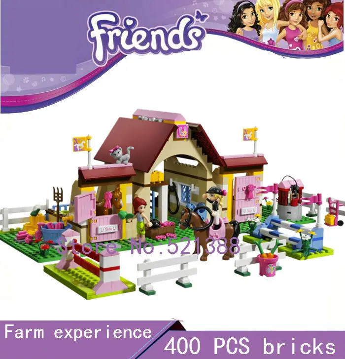 

DIY Educational Toys for children CHINA BRAND self-locking bricks Compatible with Lego friends Heartlake Stables 3189