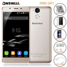 Blackview P2 Сотовый телефон 4 ГБ RAM 64 ГБ ROM Android 6.0 смартфон MT6750T Octa Ядро 5.5 дюймов FHD 6000 мАч Мобильный Телефон 13MP камера
