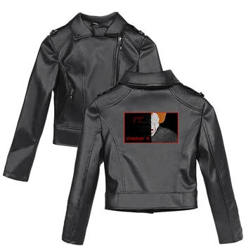 

2D-it-chapter2 2019 New Clothes print Pink/Black PU Leather Jackets Women Riverdale Serpents Streetwear Leather Brand Coat Plus