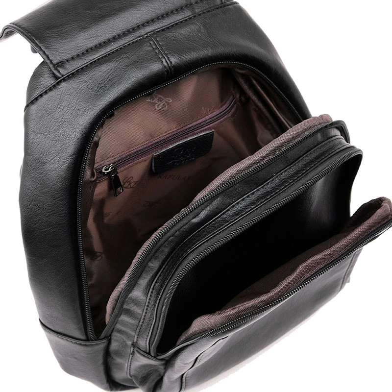 Sac A Dos mochila mujer de alta calidad de cuero genuino mochilas para las niñas adolescentes mujeres mochila
