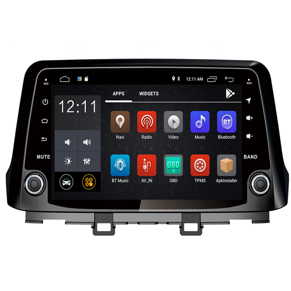 Android 10 Восьмиядерный PX5/PX3 подходит для Hyundai KONA 2017-2019 автомобильный DVD-плеер