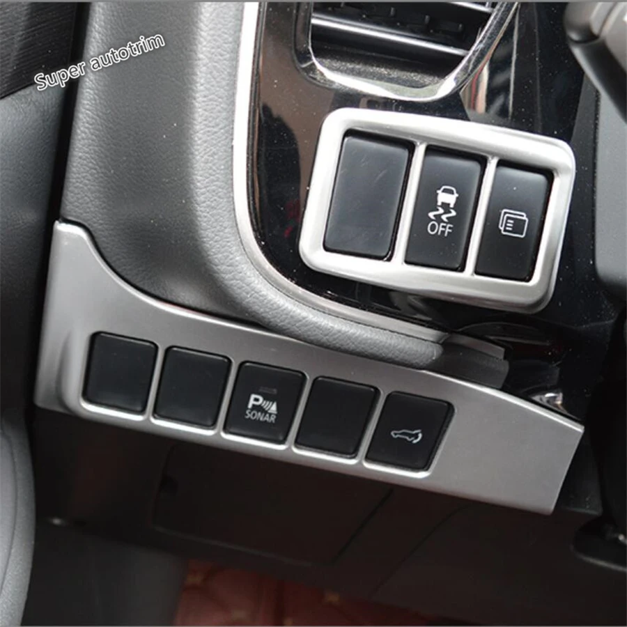 Аксессуары lapetus, внутреннее освещение, лампа, кнопка управления, переключатель, крышка, отделка, подходит для Mitsubishi Outlander-/ABS