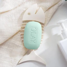 Collisy Dawn творческая кости рыбы Форма мыльная коробка для мыла домашний прачечный мыльный поднос