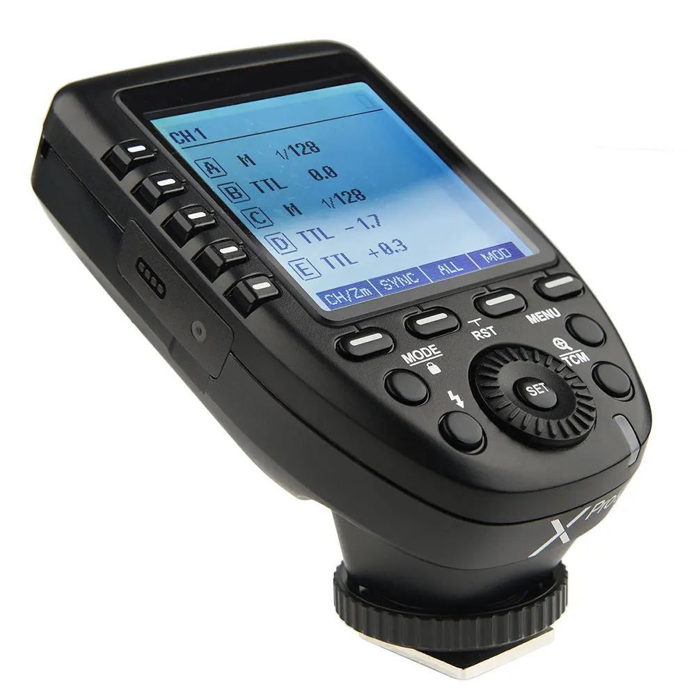 Pre-Sale New Arrival Godox E-TTL II 2.4G Wireless X system High-speed with Big LCD Screen Transmitter Xpro-C For Canon  (10)
