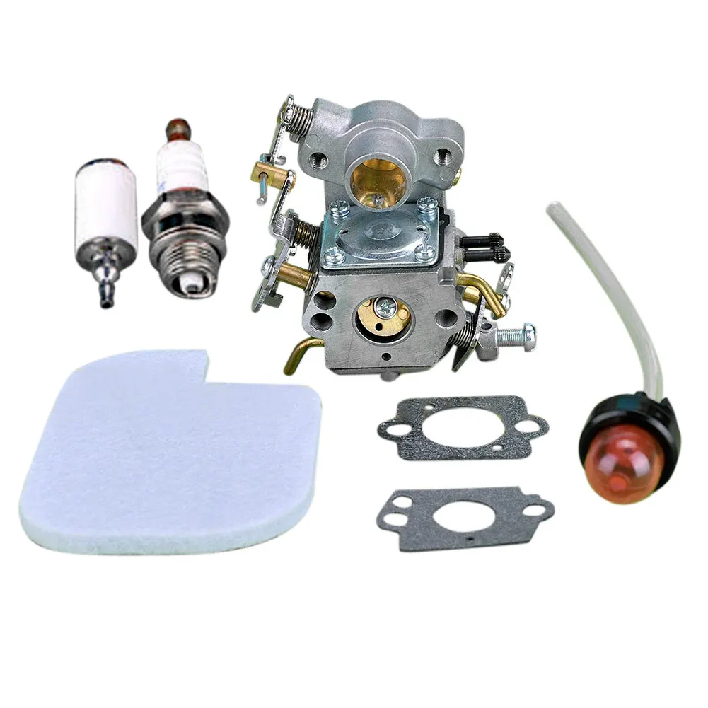 2016 New Carburetor Carb Primer Gas Bulb Filter Rebuild Repair Kit Set For Craftsman Chainsaws parts C1M-W26C 545070601