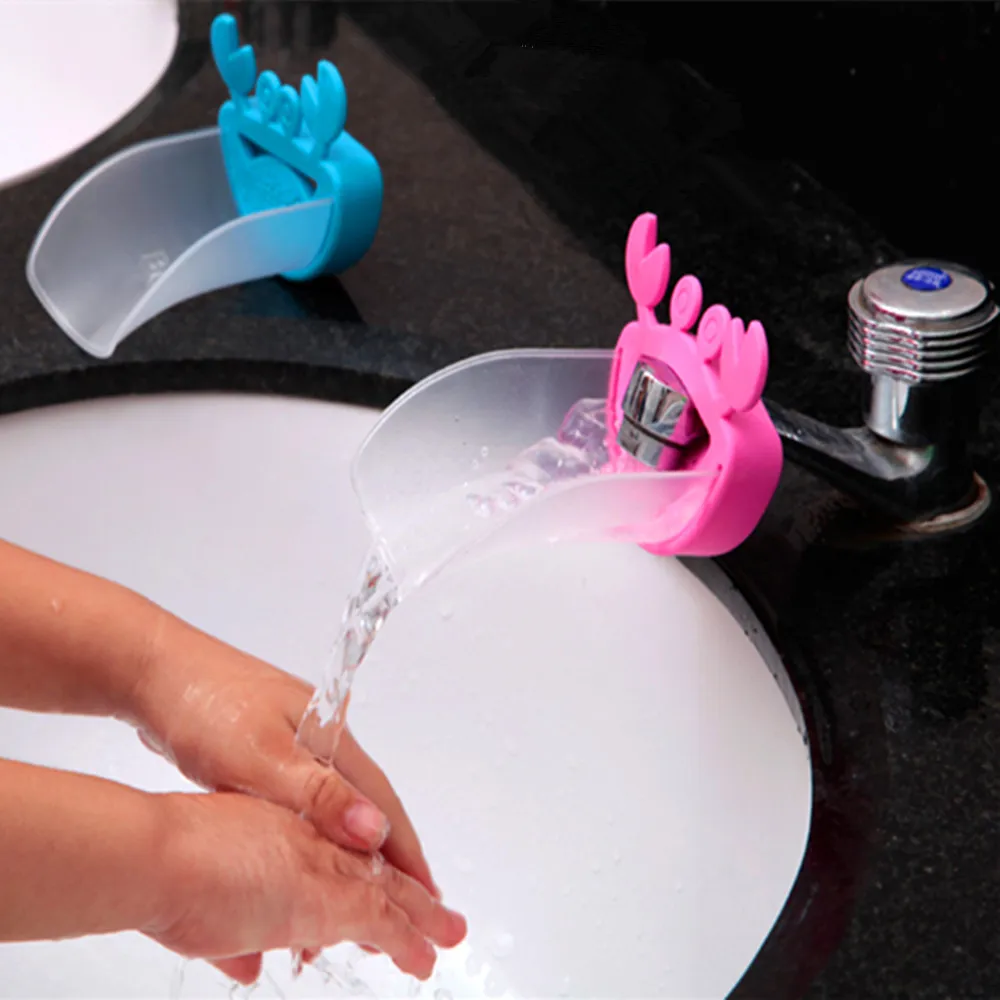 4 colors 1pcs Durable Kid Toddler Baby Faucet Extender Washing Hands
