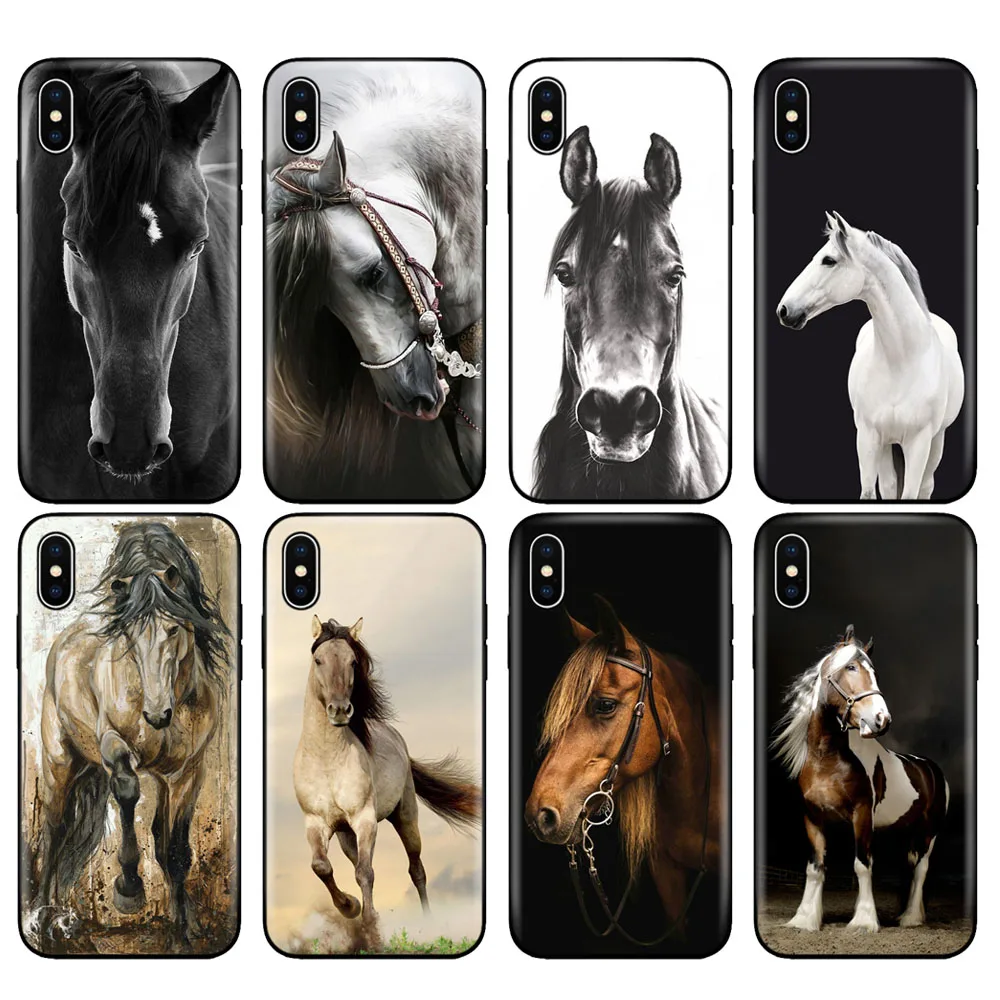 Черный ТПУ чехол для iphone 5 6 6s 7 8 plus x 10 силиконовый XR XS 11 pro MAX тонкий с рисунком