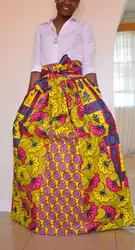Модные африканские Для женщин юбка Африканский стиль цифровой печати Высокая Талия Винтаж Юбки для женщин Повседневное женские платья bs023