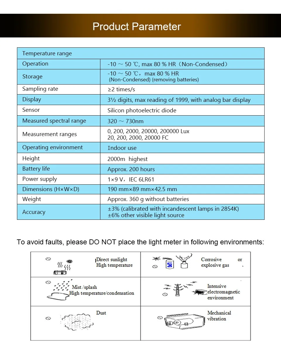 MS6612S Люксметр MASTECH бренд 200000 люксометр тест Spectra Авто Диапазон Высокая точность Цифровой Люксметр, фотометр