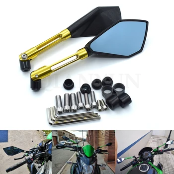 

Universal motorcycle CNC aluminum 8 mm 10 mm rearview mirror side mirror accessories For YAMAHA YZF-R25 YZF-R3 YZF R25/R3