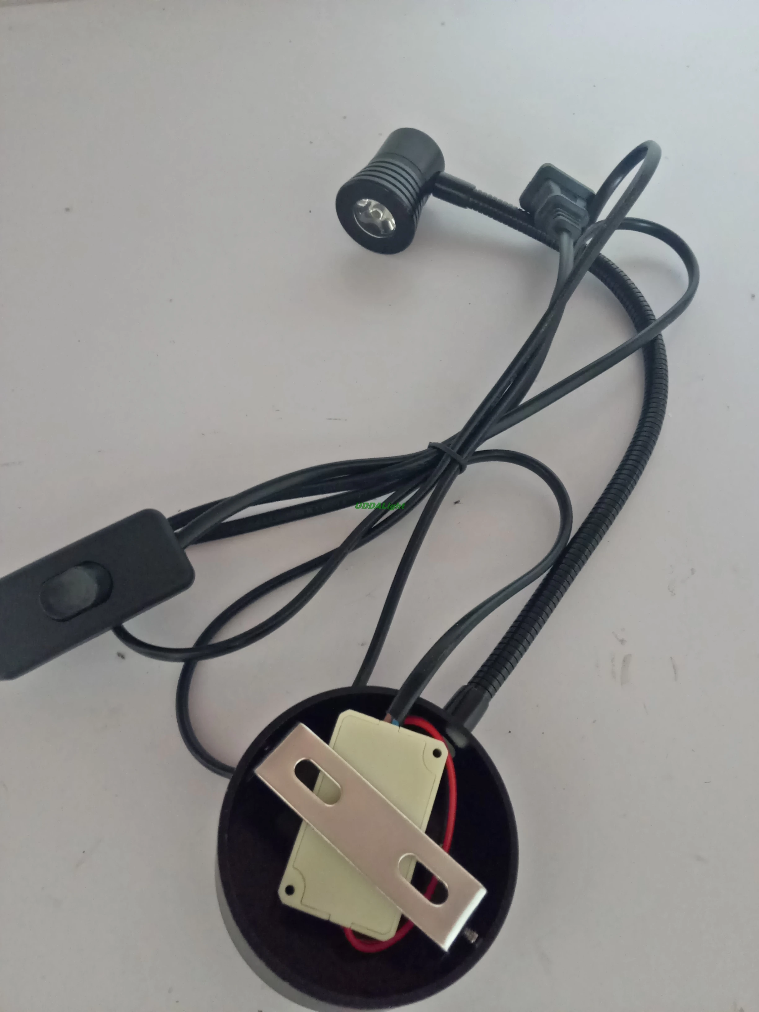 led new 3w bedroom wall lights with switch and plug black house led