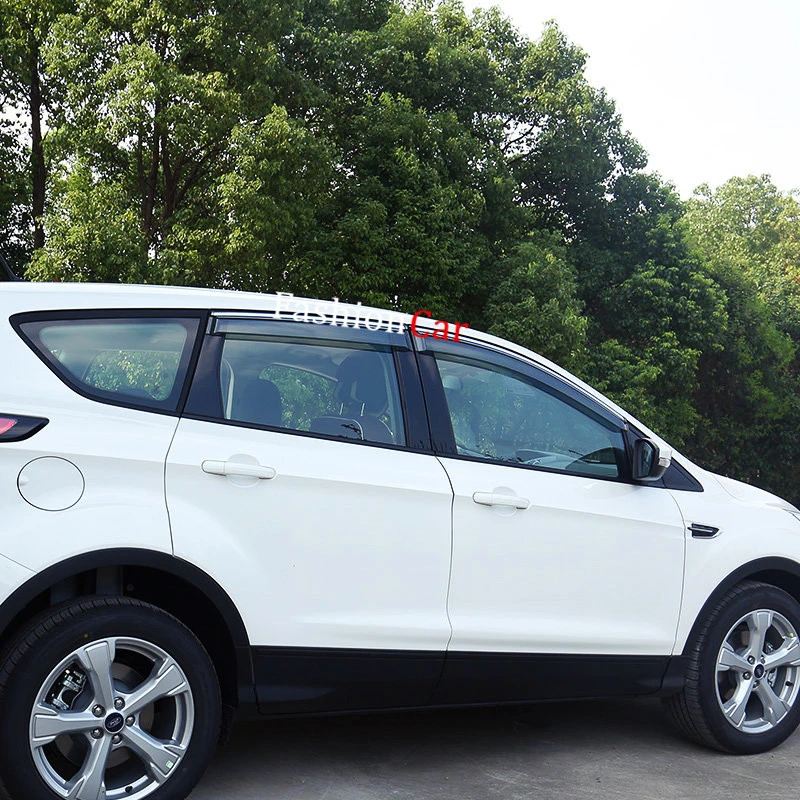 ClimAir P0082 Window Visors Dark Suitable for Ford Kuga III 2019