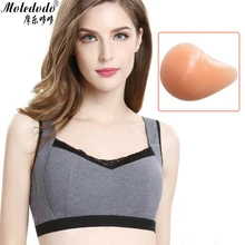 Silicone Breast and the Mastectomy Bra 3XL for Breast Cancer Women Designed with Pockets Fill Fake Boobs Breast Prosthesis D40