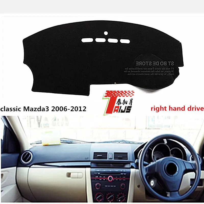 TAIJS Right hand drive Exquisite style car dashboard pad for Classic