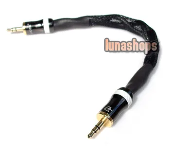 

Hifi 3.5mm Pailiccs Male To Male Audio Net Shield Cable Adapter For Amplifier Decoder DAC LN002204