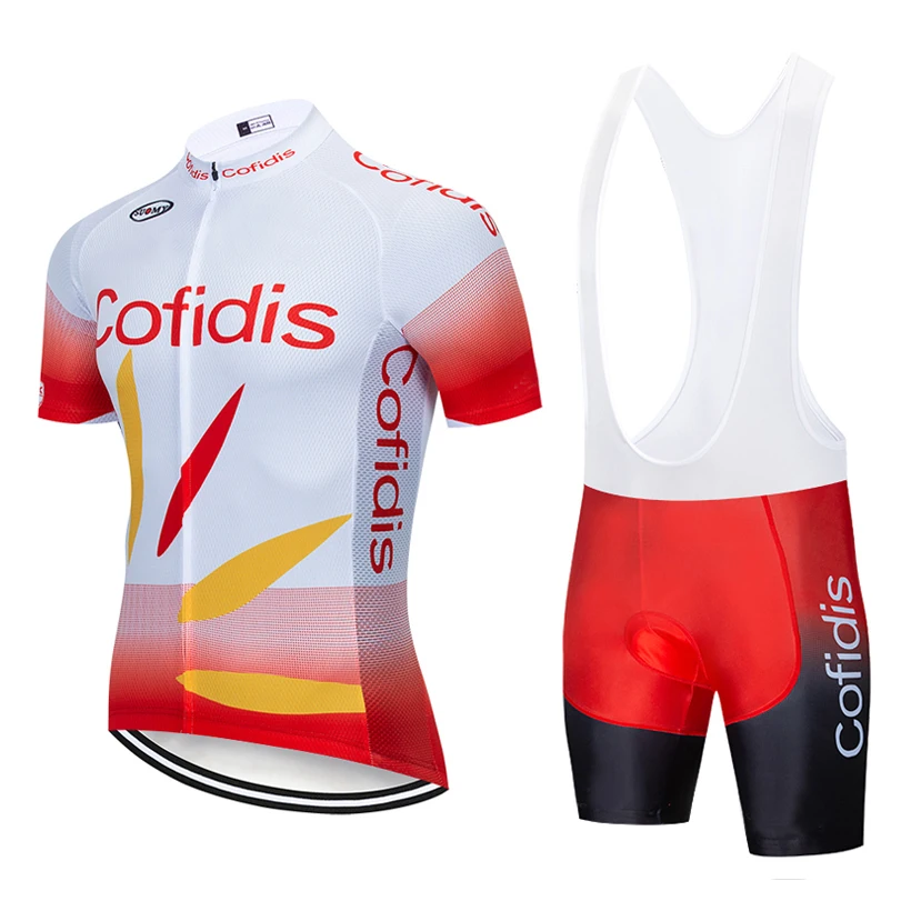 cofidis велосипедная майка 20D велосипед шорты костюм Ropa Ciclismo мужские летние быстросохнущие PRO велосипед Майо брюки одежда