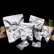 500 шт./лот 2,"* 3,9"(7 см* 10 см)* 200mic высокое качество маленькая пластиковая алюминиевая фольга пакеты вакуумные пакеты для еды мешок оптовик