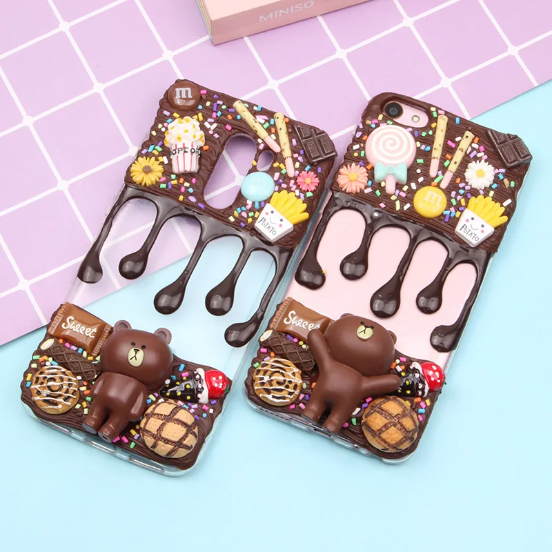 Simulated Cream Case For Samsung Galaxy A6 Plus A7 2018 A8 A70 2019 Star A720 Phone Cases Shipping Free |