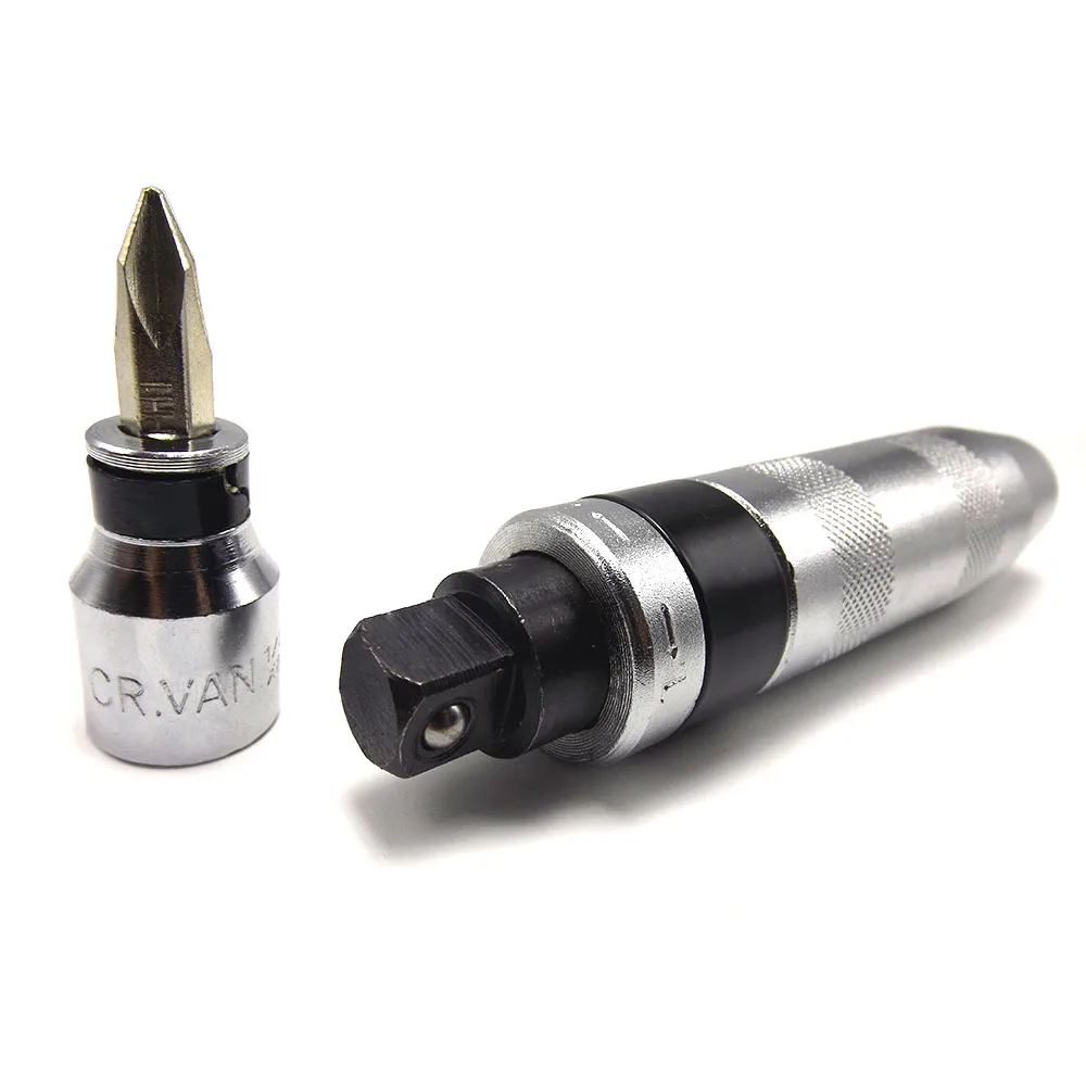 13pcs 2017 Heavy Duty Impact Driver Screwdrivers Bits Set & Case Tools